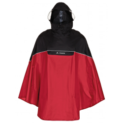 Cape de pluie Vaude Covero II rouge