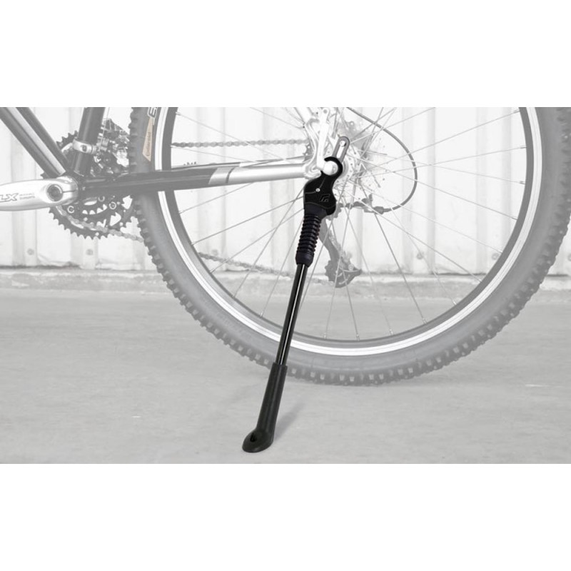 Béquille de vélo, béquille latérale de vélo béquille arrière béquille de  vélo réglable en hauteur à
