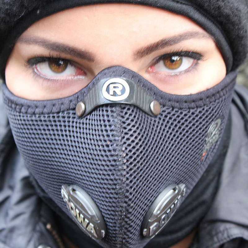 Masque anti-pollution Faceguard CYCL moto : , masque anti- pollution de moto