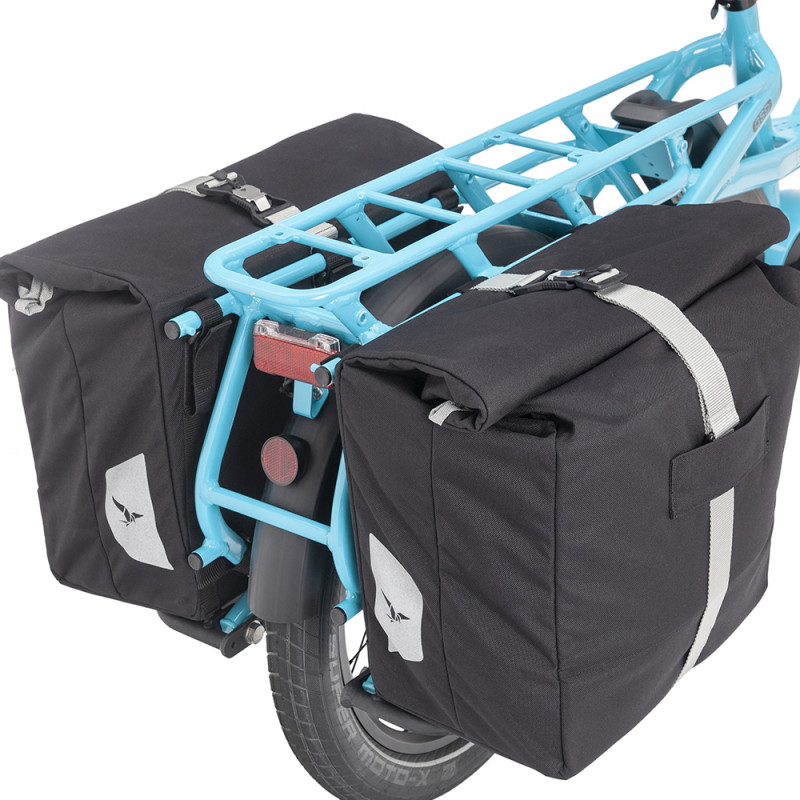 Sachoche de vélo GEORG, à fixer au porte-baggages, Imperméable, 34 x 17 x  30 cm acheter en ligne à bas prix