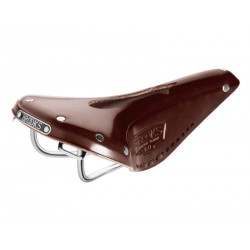 Selle de vélo cuir Brooks B17 Narrow Carved marron