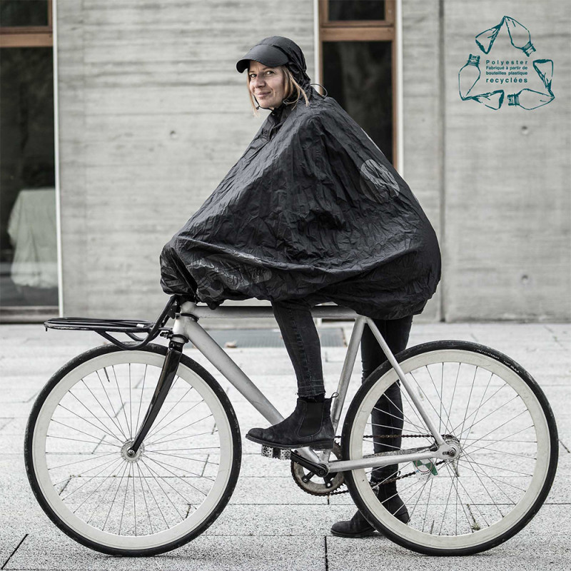 Cape de pluie adulte - FULAP - Le poncho de pluie pour cycliste