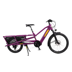 Vélo cargo électrique Yuba Spicy Curry berry