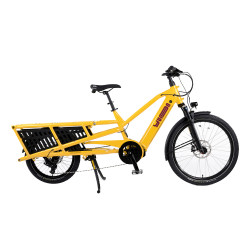 Vélo cargo électrique Yuba Spicy Curry jaune