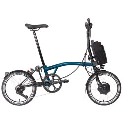 Vélo pliant électrique Brompton Electric C Line - Guidon H - 12 vitesses