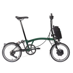 Vélo pliant électrique Brompton Electric C Line - Guidon M - 12 vitesses