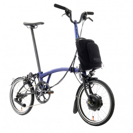 Vélo pliant électrique Brompton Electric P Line Explore 12 vitesses - Guidon H