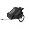 Remorque vélo enfant Thule Chariot Sport Double Noir