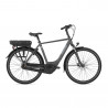 Vélo de ville électrique Gazelle Paris C7+ HMB diamant gris