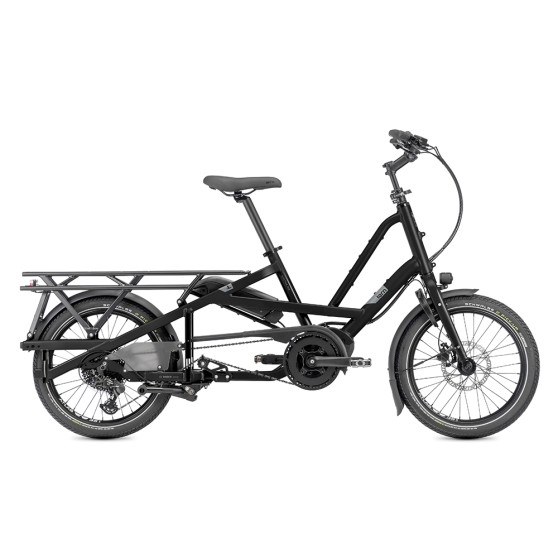 Vélo cargo électrique Tern Quick Haul Long D9 noir