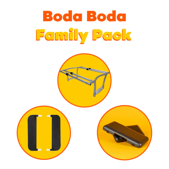 Pack d'accessoires Family pour Yuba Boda Boda