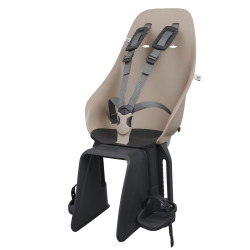 Porte-bébé vélo arrière sur porte-bagages Urban Iki beige/noir