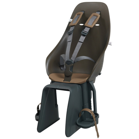 Porte-bébé vélo arrière sur porte-bagages Urban Iki marron