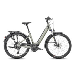 Vélo électrique Moustache Samedi 27 Xroad 4 cadre ouvert gris (625 Wh)