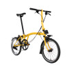 Vélo pliant Brompton C Line Explore Bumblebee Yellow (guidon S)