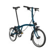 Vélo pliant Brompton C Line Explore Ocean Blue (guidon S)