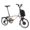 Vélo pliant Brompton Electric C Line Urban Dune Sand (guidon M)