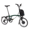 Vélo pliant Brompton Electric C Line Urban Racing Green (guidon H)