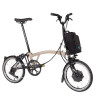 Vélo pliant Brompton Electric C Line Explore Dune Sand (guidon M)