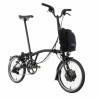 Vélo pliant Brompton Electric C Line Explore Matt Black (guidon H)