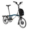 Brompton Electric C Line Explore Ocean Blue + porte-bagages (guidon H)