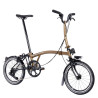 Vélo pliant Brompton P Line Explore Bronze Sky (guidon M)