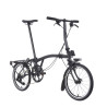 Brompton P Line Explore Midnight Black + porte-bagages (guidon S)