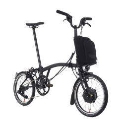 Vélo pliant électrique Brompton Electric P Line Urban - 4 vitesses - guidon M