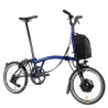 Vélo pliant Brompton Electric P Line Urban Bolt Blue Lacquer (guidon M)