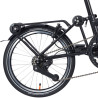 Vélo pliant Brompton Electric P Line Urban 4V (guidon M)