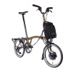 Brompton Electric P Line Urban Bronze Sky + porte-bagages (guidon H)