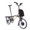 Brompton Electric P Line Explore Bronze Sky + porte-bagages (guidon H)