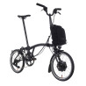 Vélo pliant Brompton Electric P Line Explore Midnight Black (guidon H)