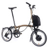 Vélo pliant Brompton Electric P Line Explore Bronze Sky (guidon H)