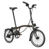 Vélo pliant Brompton C Line Explore Black Lacquer (guidon H)