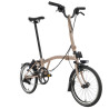 Vélo pliant Brompton C Line Explore Dune Sand (guidon H)