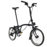 Vélo pliant Brompton C Line Explore Matt Black (guidon H)