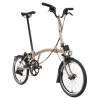 Vélo pliant Brompton C Line Explore Dune Sand (guidon M)