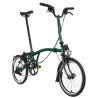 Vélo pliant Brompton C Line Explore Racing Green (guidon M)