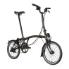 Vélo pliant Brompton C Line Explore Black lacquer (guidon H)