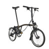 Vélo pliant Brompton C Line Explore Black Lacquer (guidon S)