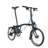 Vélo pliant Brompton C Line Explore Ocean Blue (guidon S)