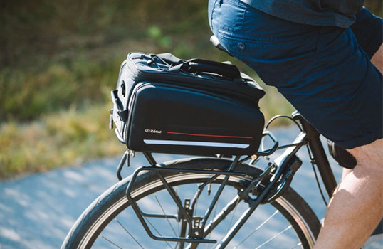Cadre en acier de porte-bagages arrière pour vélo