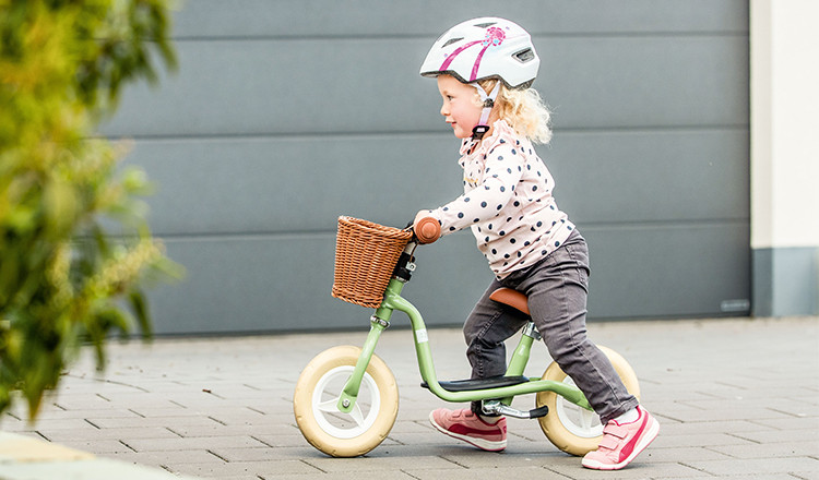 Mini-draisienne Pour Enfants Vélo D'apprentissage En Bois Rose