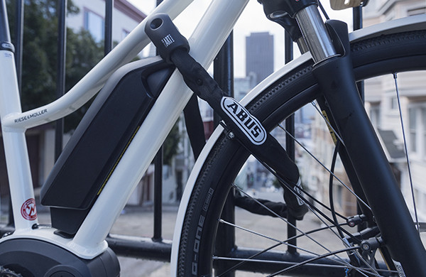 Relaxdays Antivol pliable pour vélo, avec support, 65 cm, serrure pliante,  VTT, vélo électrique, cadenas à code, noir
