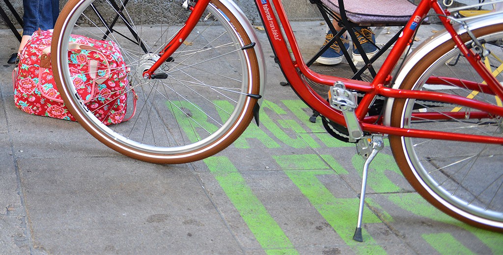 Béquille de vélo double - Réglable - 24-27,5 pouces - Anti-pieds - Zwart