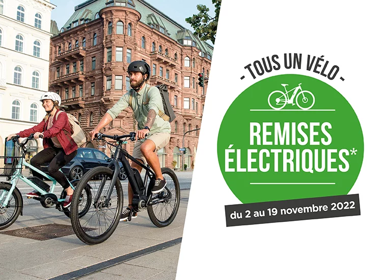 Tous un vélo : une sélection de vélos électriques remisés !